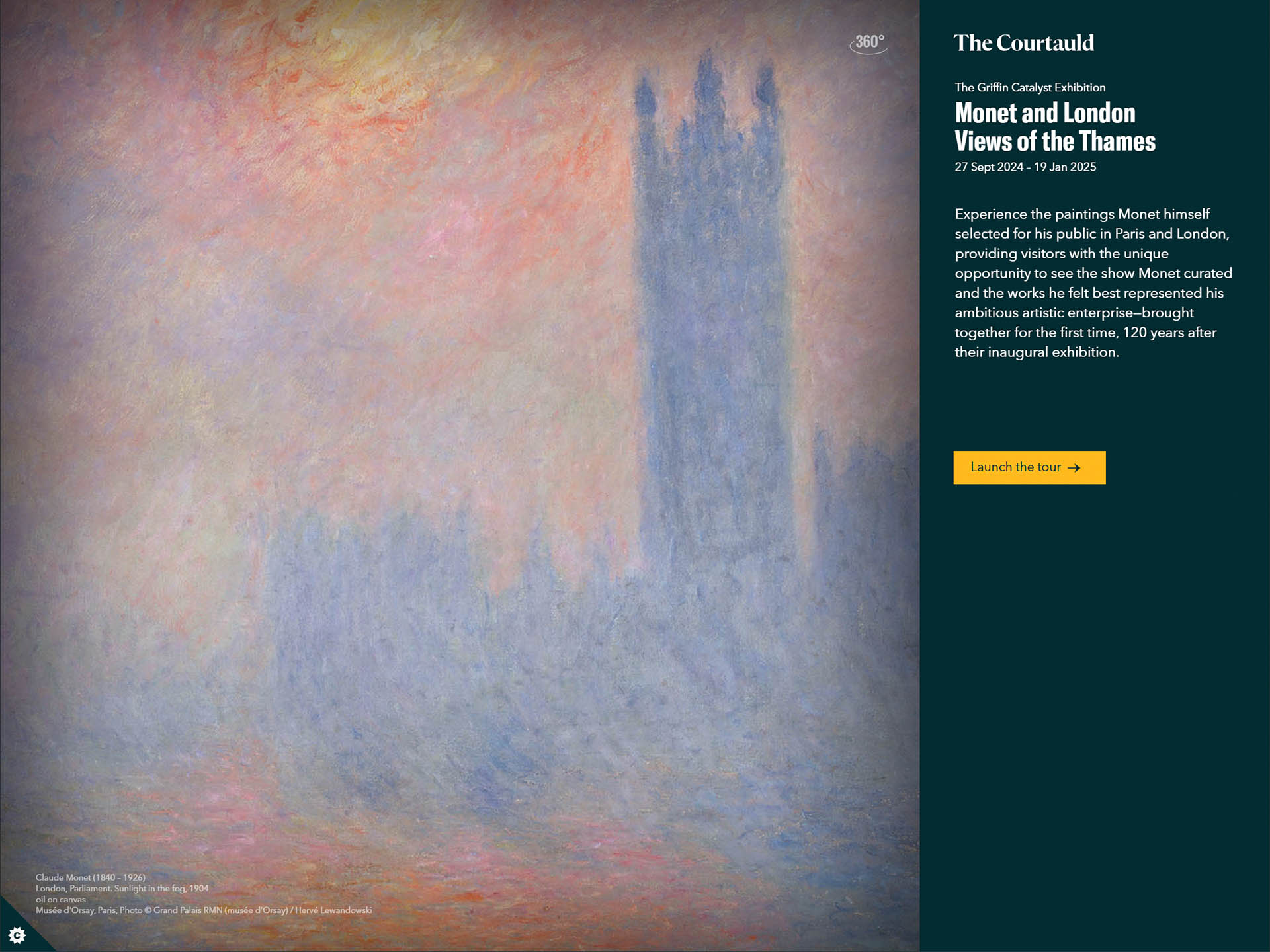 Monet and London Views of the Thames at The Courtauld