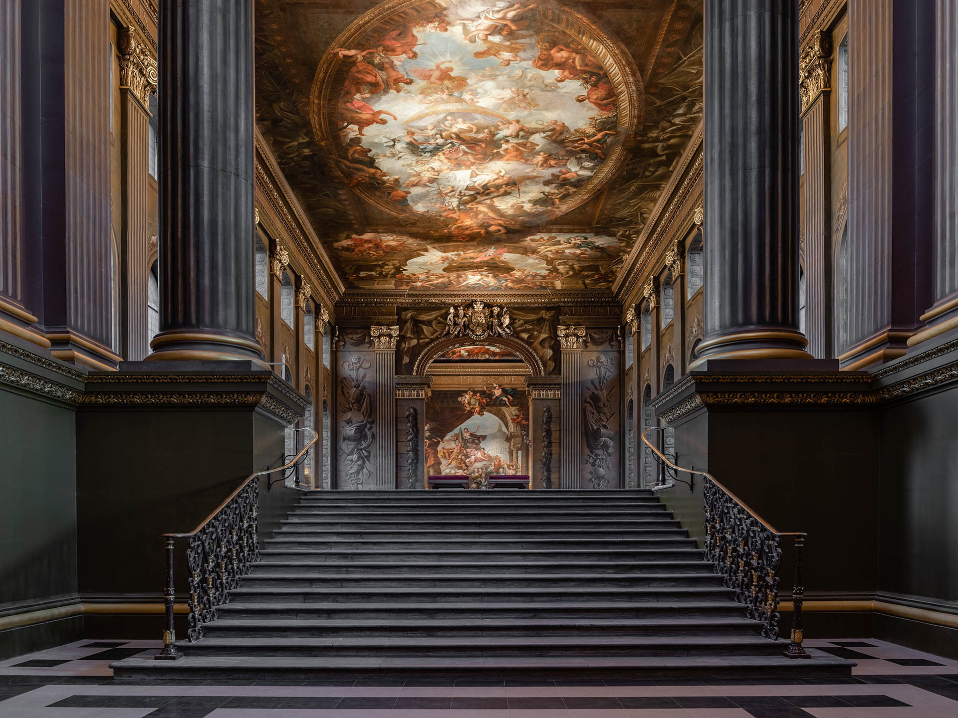The Painted Hall by Christopher Wren, Greenwich