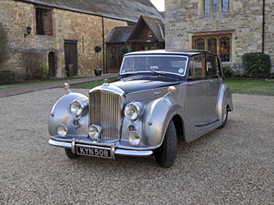 Inside a 1950 Mk VI Bentley
