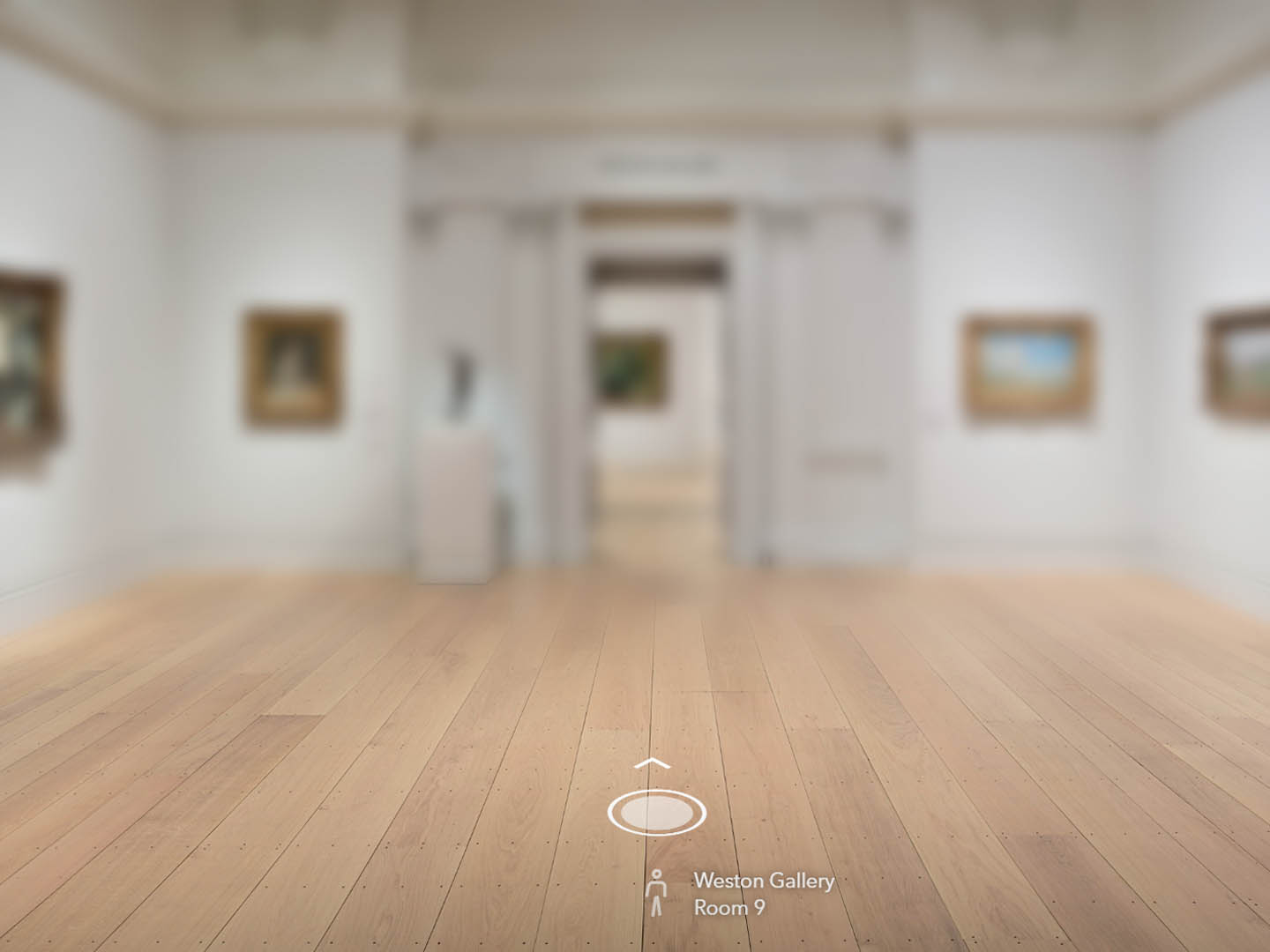 Interactive Floor-Based Navigation Hotspot